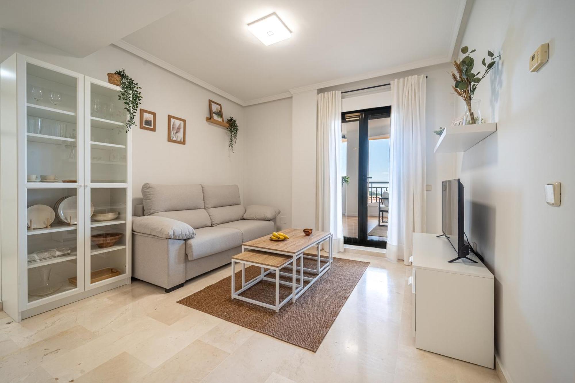 Wonderful Golf & With Front Seaview And Pool Appartement Benalmádena